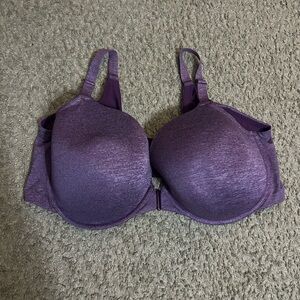 Torrid Purple Full Coverage Bra with Molded Cups